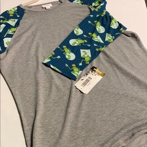 New Lularoe Disney Kermit randy t large